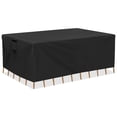 thumbnail image 1 of Durable Patio Sofa Set Covers, Rectangular Patio Table Cover Waterproof, Anti-UV Outdoor Furniture Set Cover,109" L x 83" W x 28" H, 1 of 6