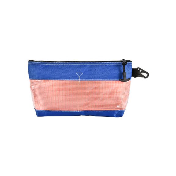Clear PVC Antistatic Water Resistant Tool Pouch Heavy Duty 1680D Oxford Material Metal Hook Easy Carry For Work Repair