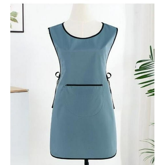 Waterproof Apron for Dishwasher and Kitchen Use Sleeveless Stain Resistant Cleaning Service