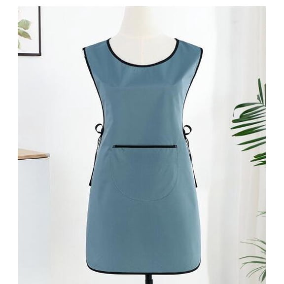 Waterproof Apron for Dishwasher and Kitchen Use Sleeveless Stain Resistant Cleaning Service