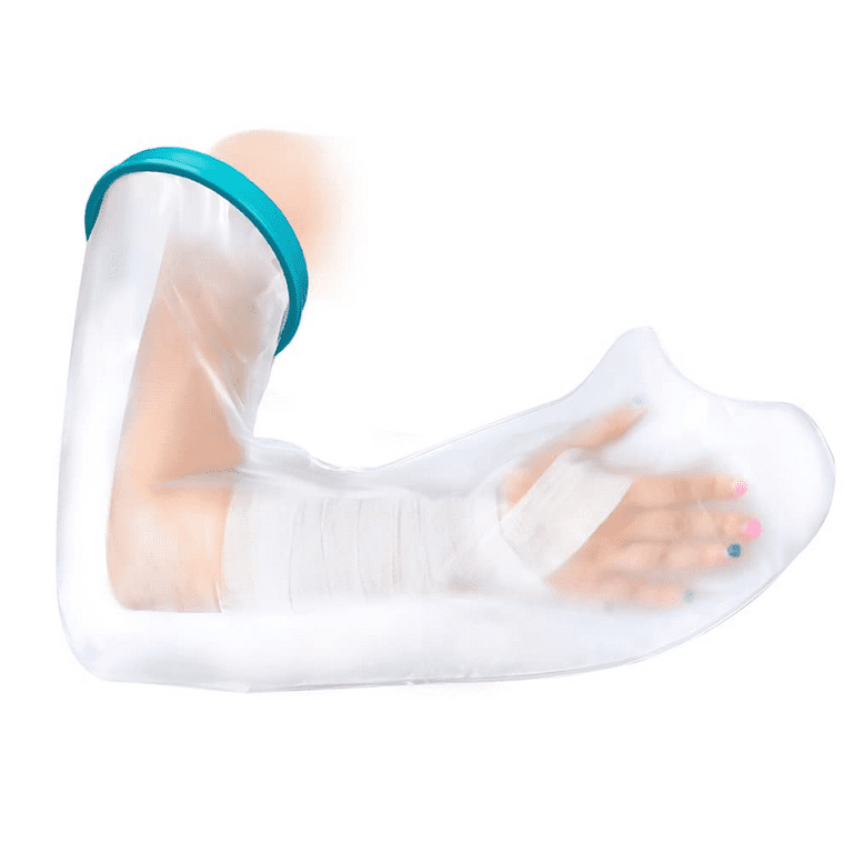 Weciygg Waterproof Adult Hand Cast Cover for Shower, Bath - Reusable Cast  and Bandage Protector - Watertight Protection