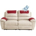 thumbnail image 1 of Waterproof Armrest & Headrest Cover for Recliner Sofa - 2 Seater, 4pcs (Color: #10), 1 of 12