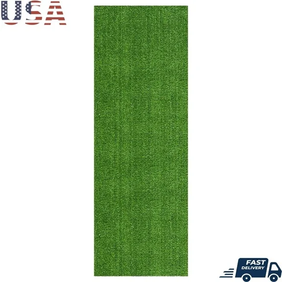 Waterproof Artificial Grass Runner Indoor Outdoor Turf Rug 22X59 Pet Safe New