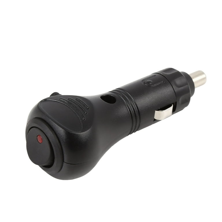 cigarette lighter socket plug Waterproof Auto Motorcycle Boat Fused Cigarette Lighter Switch Power Socket  Plug Connector DC 12V 24V with LED Indicator