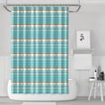 thumbnail image 1 of Waterproof Aztec Tribal Print Shower Curtain 72x72 Inch Boho Style Polyester Unique Shower Curtain for Bathroom Hotel Home Decor with 12 Plastic Hooks, 1 of 5