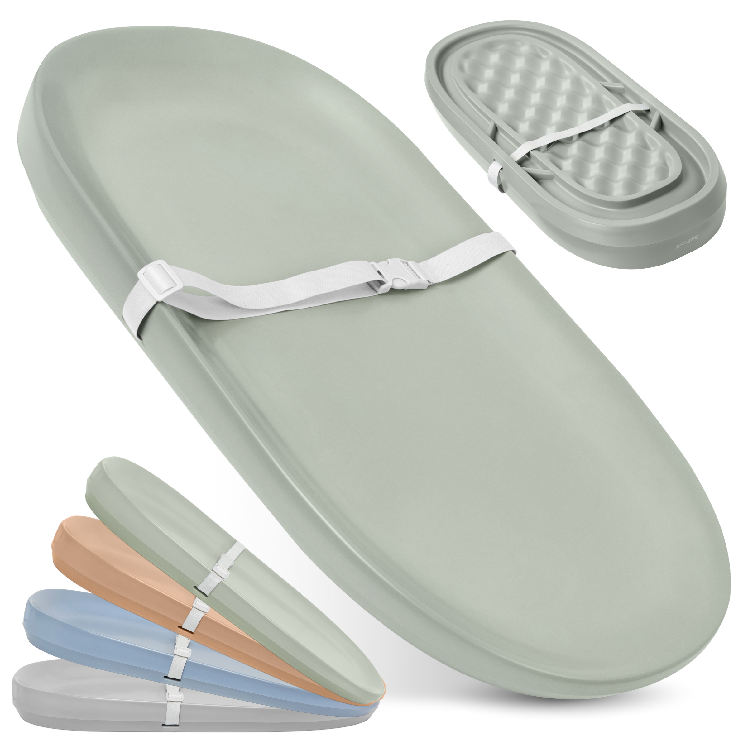 Waterproof Baby Changing Pad Easy to Clean, Lightweight & Portable