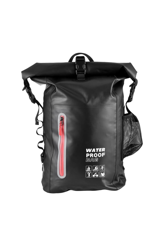 Waterproof Backpack 25L 500D PVC Mesh Fabric Camping Backpack for Men and Women Backpacking Hiking Camping Gear