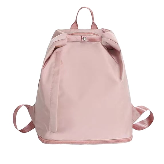 Waterproof Backpack With Dry And Wet Separation For Sports Gear And Swimwear Durable Bag With Separate Shoe Compartment Front Zipper Pocket Main Compartment Wet Dry Pocket