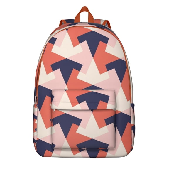Waterproof Backpack Featuring Psychedelic Rainbow Gradient and Pop Art Designs – Modern and Artistic for Daily Use