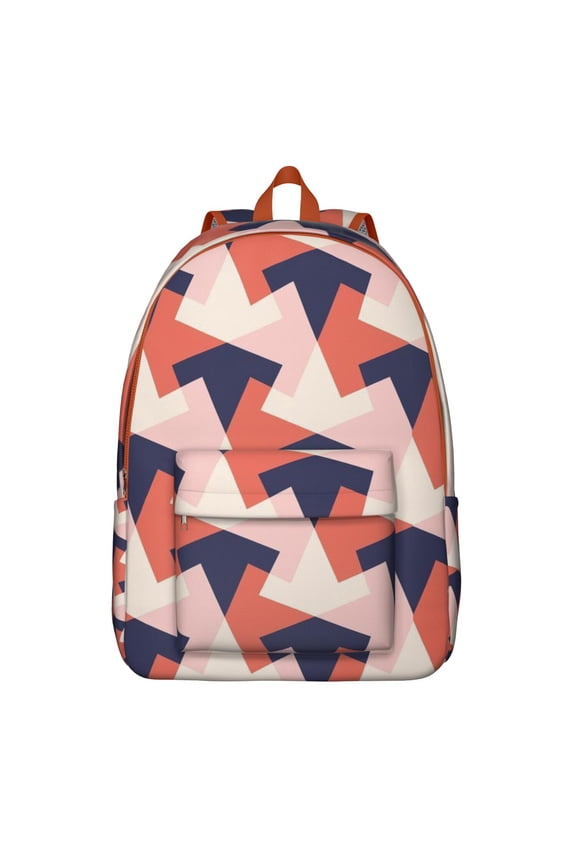 Waterproof Backpack Featuring Psychedelic Rainbow Gradient and Pop Art Designs – Modern and Artistic for Daily Use