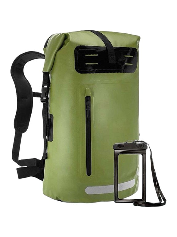 Waterproof Backpack ,PVC Large Capacity, 20-35L Outdoor Rucksack Hiking Daypack Camping Bag For Travel Skiing