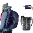 thumbnail image 1 of Waterproof Backpack Rain Cover, 8000mm Waterproof Level, Upgraded Ultra-Strong Multilayer Structure, Antislip Cross Buckle Strap, Ultralight Compact Portable, for Hiking, Camping, Traveling, 1 of 7