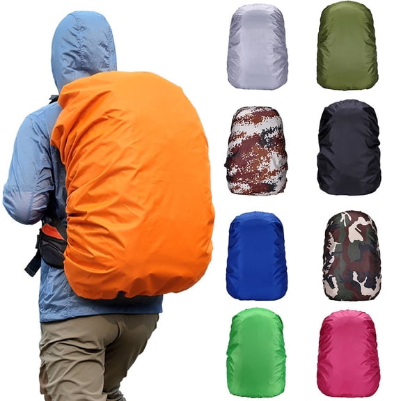 Waterproof Backpack Rain Cover, Upgraded Ultra-Strong Multilayer Structure, Ultralight Compact Portable, for Hiking, Camping, Traveling