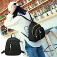 thumbnail image 1 of Waterproof Backpack Women's Waterproof Backpack Korean-Style Nylon Versatile Personalized Mini Backpack Adjustable Shoulder Straps Portable Zipper Backpack, 1 of 6