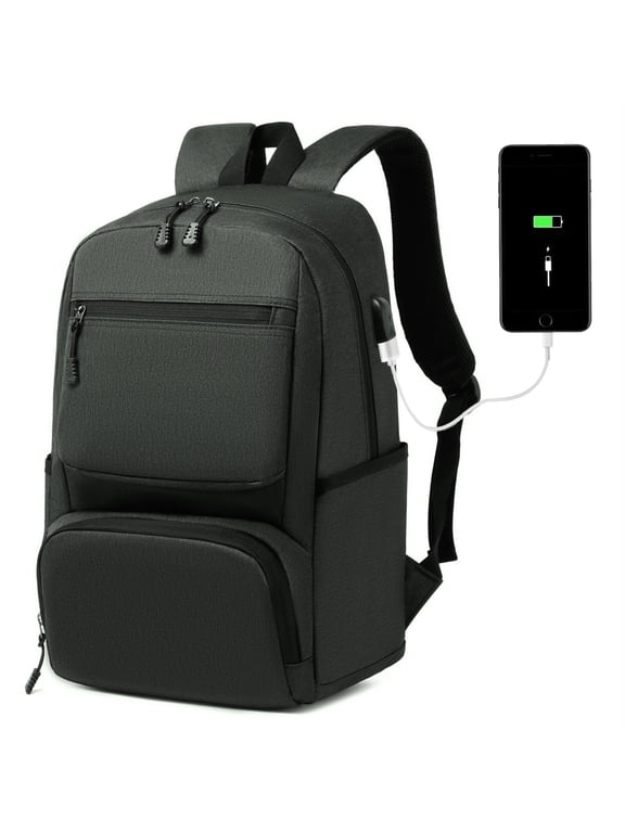 Waterproof Backpack for Men Business USB Charging Male Backpack Large 15.6 Inch Laptop Computer Rucksack Men School Backpack Bag
