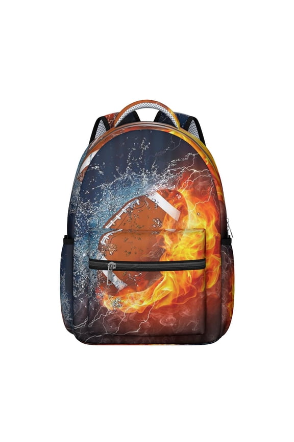 Waterproof Backpack with Padded Straps - Ergonomic School Bag for Volleyball & Tennis