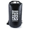 thumbnail image 1 of Waterproof Bags Multifunctional Outdoor Backpack Large-Capacity Equipment Foldable Kayak Rafting Bag Pool Beach Sports Black 2L Single Shoulder, 1 of 10