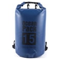 thumbnail image 1 of Waterproof Bags Multifunctional Outdoor Backpack Large-Capacity Equipment Foldable Kayak Rafting Bag Pool Beach Sports Dark Blue 2L Single Shoulder, 1 of 10