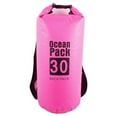 thumbnail image 1 of Waterproof Bags Multifunctional Outdoor Backpack Large-Capacity Equipment Foldable Kayak Rafting Bag Pool Beach Sports Pink 20L Shoulders, 1 of 10