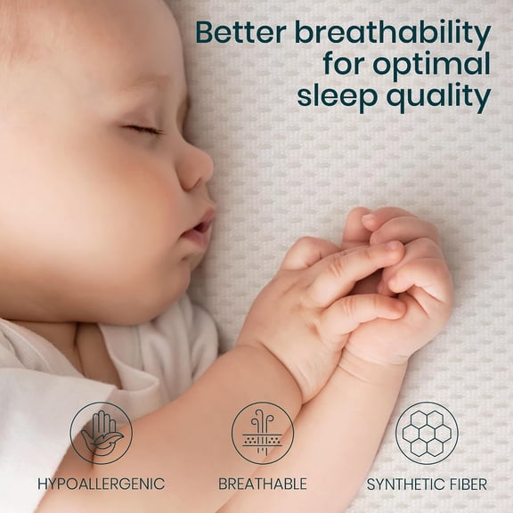 Waterproof Bassinet Mattress Protector - Ultra Breathable Crib Pad Cover for CoZee Bassinets