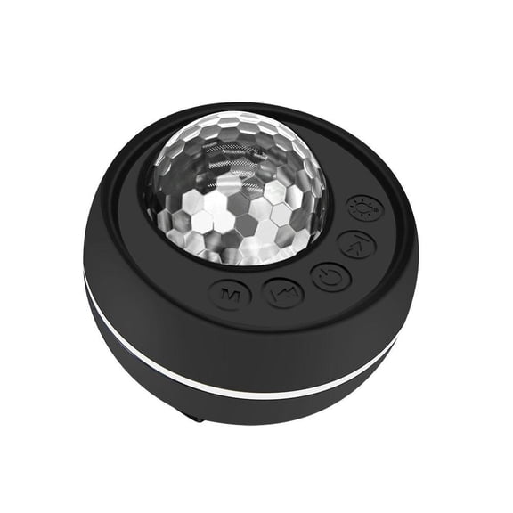 Waterproof Bathroom Bluetooth Speaker, Light Projector with Suction Cup for Shower Pool Outdoor