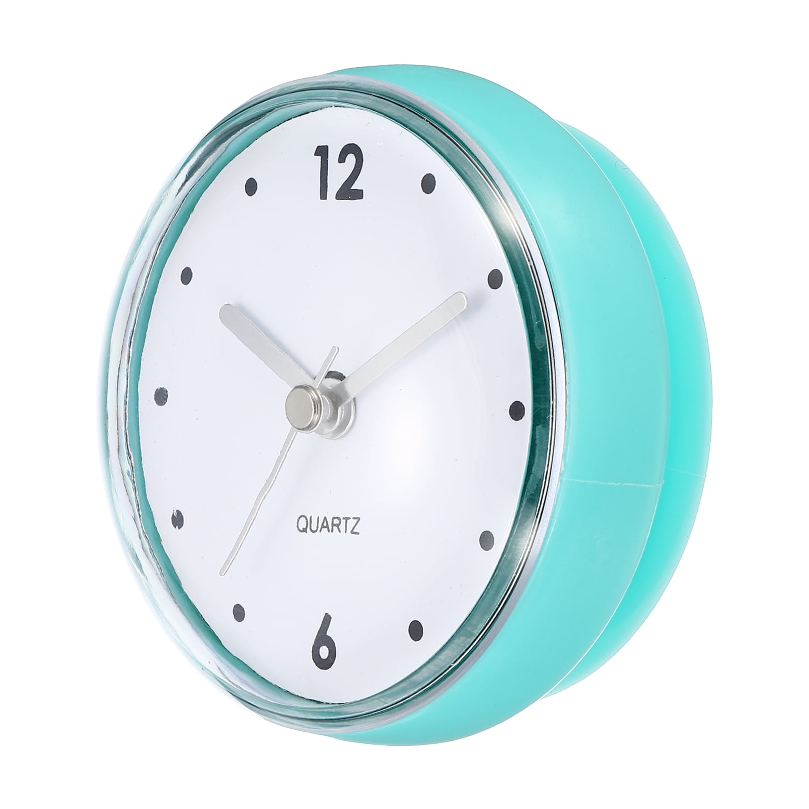 Waterproof Bathroom Clock Battery Operated Wall Clock with Suction Cup