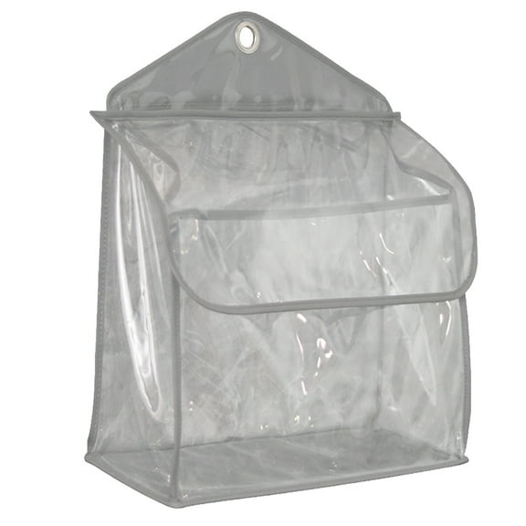 Waterproof Bathroom Hanging Clothing Bag Shower Clothes Towel Storage Pouch