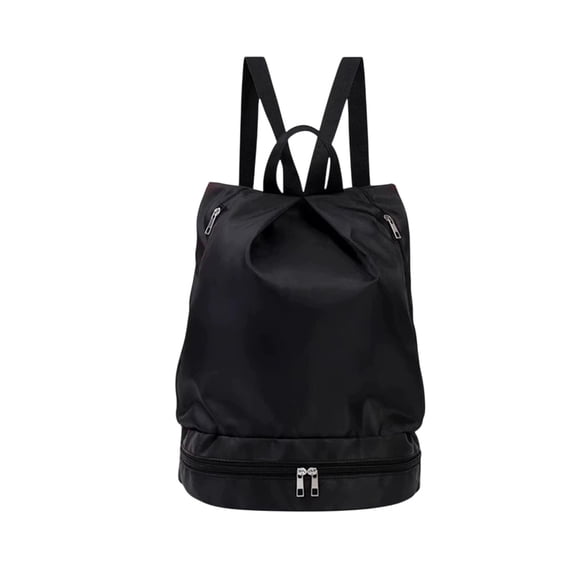 Waterproof Beach Bag for Women with Dry Wet Separate Compartments 14.96 in x 11.41 in x 6.69 in Polyester Travel Backpack