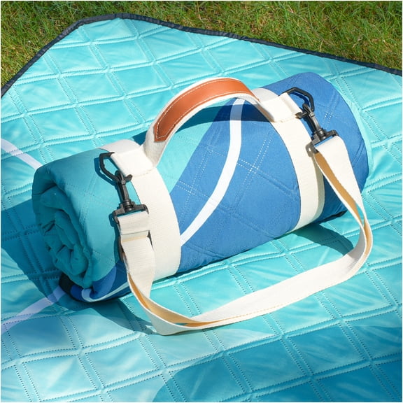 Waterproof Beach Blanket Picnic Outdoor Camping Mat Oversized Extra Large Foldable Sandproof Sand Free Resistant Big XL Giant Towel Hawaii Honeymoon Essentials Women Summer Must Have Vacation Gift