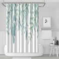 thumbnail image 1 of Waterproof Beautiful Colorful Floral Shower Curtain 72x72 Inch Boho Style Polyester Unique Shower Curtain for Bathroom Hotel Home Decor with 12 Plastic Hooks, 1 of 5