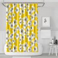 thumbnail image 1 of Waterproof Beautiful Colorful Floral Shower Curtain 72x72 Inch Boho Style Polyester Unique Shower Curtain for Bathroom Hotel Home Decor with 12 Plastic Hooks, 1 of 5