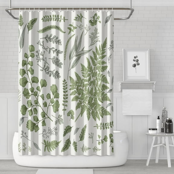 Waterproof Beautiful Colorful Floral Shower Curtain 72x72 Inch Boho Style Polyester Unique Shower Curtain for Bathroom Hotel Home Decor with 12 Plastic Hooks