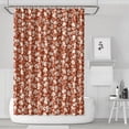 thumbnail image 1 of Waterproof Beautiful Colorful Floral Shower Curtain 72x72 Inch Boho Style Polyester Unique Shower Curtain for Bathroom Hotel Home Decor with 12 Plastic Hooks, 1 of 5
