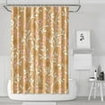 thumbnail image 1 of Waterproof Beautiful Colorful Floral Shower Curtain 72x72 Inch Boho Style Polyester Unique Shower Curtain for Bathroom Hotel Home Decor with 12 Plastic Hooks, 1 of 5
