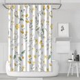thumbnail image 1 of Waterproof Beautiful Colorful Floral Shower Curtain 72x72 Inch Boho Style Polyester Unique Shower Curtain for Bathroom Hotel Home Decor with 12 Plastic Hooks, 1 of 5
