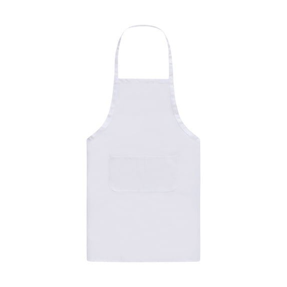Waterproof Bib Apron, Solid Color Adjustable Kitchen Cooking Apron with 2 Pockets, Heavy Duty Oil-Proof Protective Clothing for Men Women, Chef, Grilling, Working