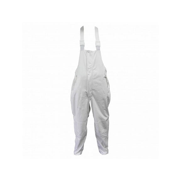 Waterproof Bibs White Snow-XL