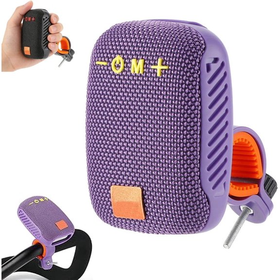 Waterproof Bicycle Bluetooth Speaker – IPX5, TWS Stereo & TF Card Support, Wireless Traveling Bicycle Speakers, Portable Bike Accessories Wireless Speaker for Cycling Camping Hiking