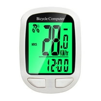 Waterproof Bicycle Wireless Speedometer Bike Lcd Computer Speed Odometer English