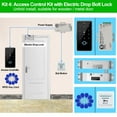 Waterproof Biometric RFID Keypad Door Access Control System with IP68