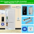 Waterproof Biometric RFID Keypad Door Access Control System with IP68