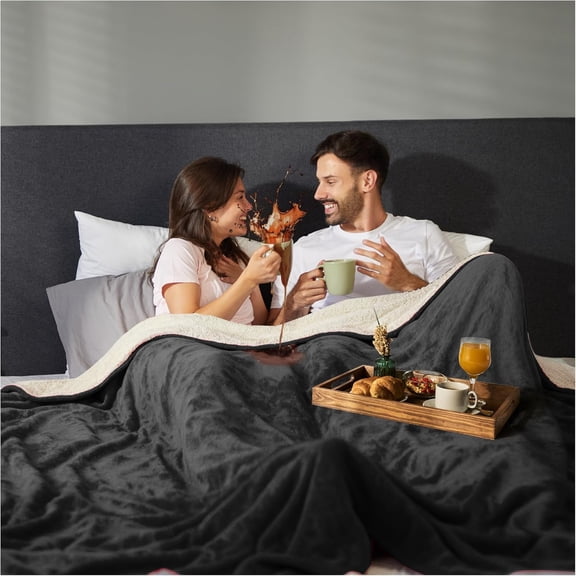 Waterproof Blanket Bed Blanket for Cozy Moments Bed Blankets Soft & Hypoallergenic Leakproof & Cooling for Beds, Couch & Pet Use Large Size 80"x80"