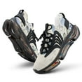 thumbnail image 1 of Waterproof Blue Flowers Walking Shoes for Men Woman Lightweight Tennis Fashion Elastic Sports Shoes Cushion Basketball Shoes, 1 of 7