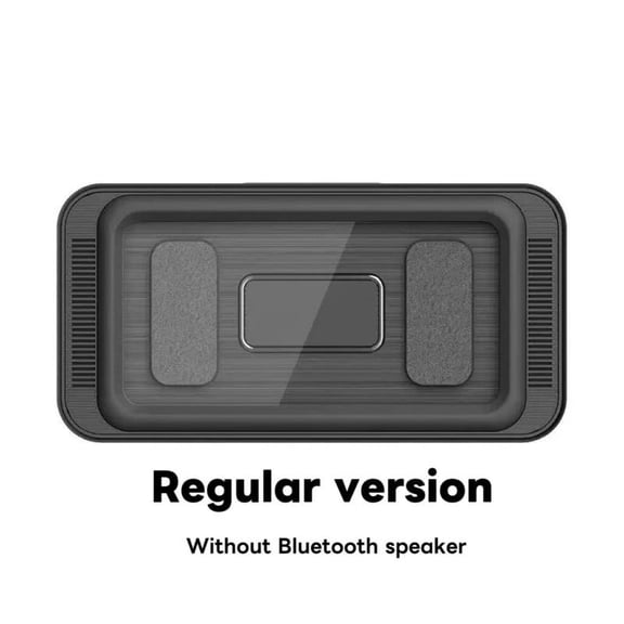 Waterproof Bluetooth Box Speaker with 360° Rotating Touch Screen - Hands-Free Call, Phone Holder, Subwoofer for Shower, Kitchen, Pool & Bathroom Use