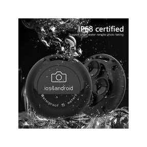 Waterproof Bluetooth Remote Shutter for iPhone & Android Camera 15M Professional Underwater Snorkeling Diving Wireless Remote Control Selfie Button for iPad iPod Tablet, Photos & Videos