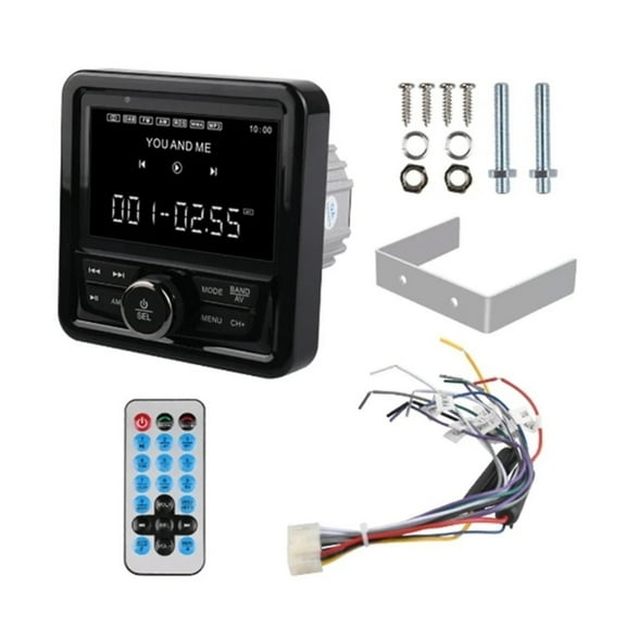 Waterproof Boat Marine Motorcycle Stereo Speaker MP5 Player with FM Radio Drop Shipping