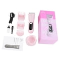 thumbnail image 1 of Waterproof Body Hair Clippers for Men and Women Dry Wet Use Bikini Trimmer with USB Charging Station CeramicB1adeHead, 1 of 20