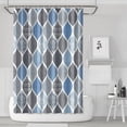 thumbnail image 1 of Waterproof Bohemian Shower Curtain 72x72 Inch Boho Style Polyester Unique Shower Curtain for Bathroom Hotel Home Decor with 12 Plastic Hooks, 1 of 5