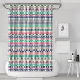 thumbnail image 1 of Waterproof Bohemian Shower Curtain 72x72 Inch Boho Style Polyester Unique Shower Curtain for Bathroom Hotel Home Decor with 12 Plastic Hooks, 1 of 5