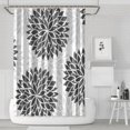 thumbnail image 1 of Waterproof Bohemian Shower Curtain 72x72 Inch Boho Style Polyester Unique Shower Curtain for Bathroom Hotel Home Decor with 12 Plastic Hooks, 1 of 5